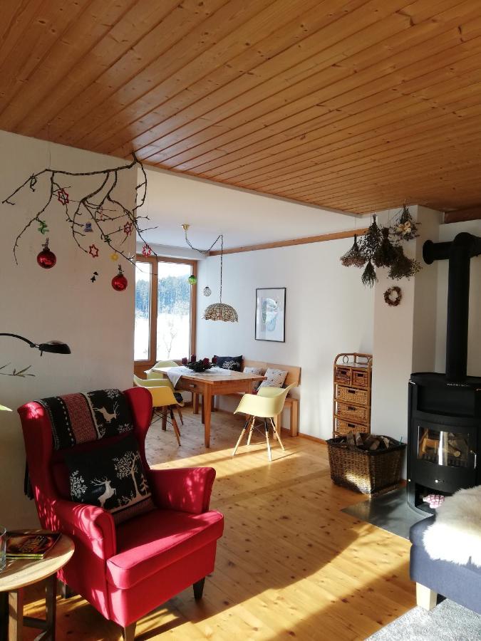 "Natur Pur" Ferienwohnung Mit Eigener Sauna Rons Exterior foto